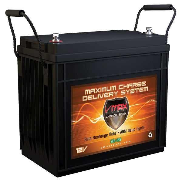 VMAX SLR155 12VOLT, 155ah DEEP CYCLE, Solar AGM Battery.