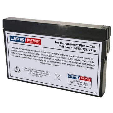Sonnenschein SW1215(II) 12V 2Ah Replacement Battery