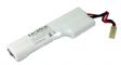 Airsoft Gun Battery: 8.4V 1400mAh Ni-Cd Rechargeable Battery for AirSoft Guns, fits CA/TM clip.