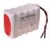 NiCd Battery Pack: 12 V 1000 mAh (10xAA) for solar power panel