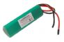 NiMH Battery pack: 7.2V 2200mAh (6xAA) rechargeable