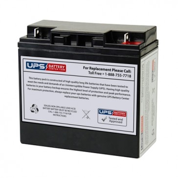 12V 18Ah Sealed Lead Acid Battery with F3 Terminals