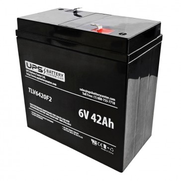 Werker WKA6-42F2 6V 42Ah F2 Replacement Battery