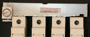Midnite MNPV6-FUSE-BUSBAR Fuse Busbar Four Terminal