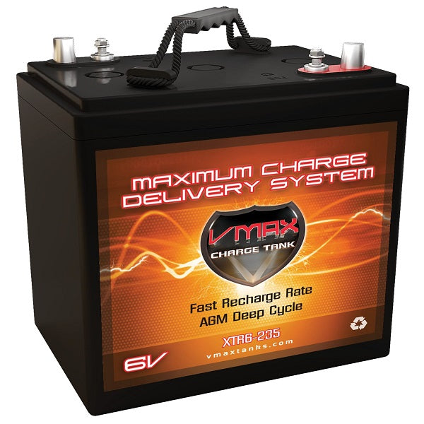 VMAX XTR6-235 6Volts 235AH Deep Cycle, XTREME AGM Battery.