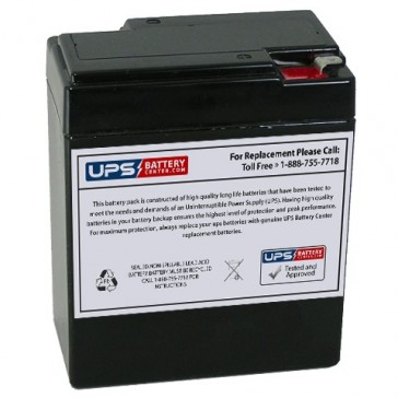 Yuasa NP8.5-6 6V 8.5Ah F1 Replacement Battery