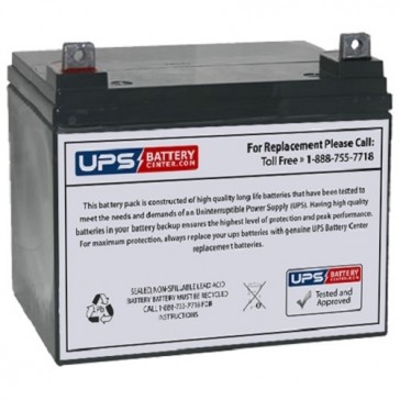 Zipper TS-950-D Lawn Mower 12V 35Ah NB Compatible Replacement Battery